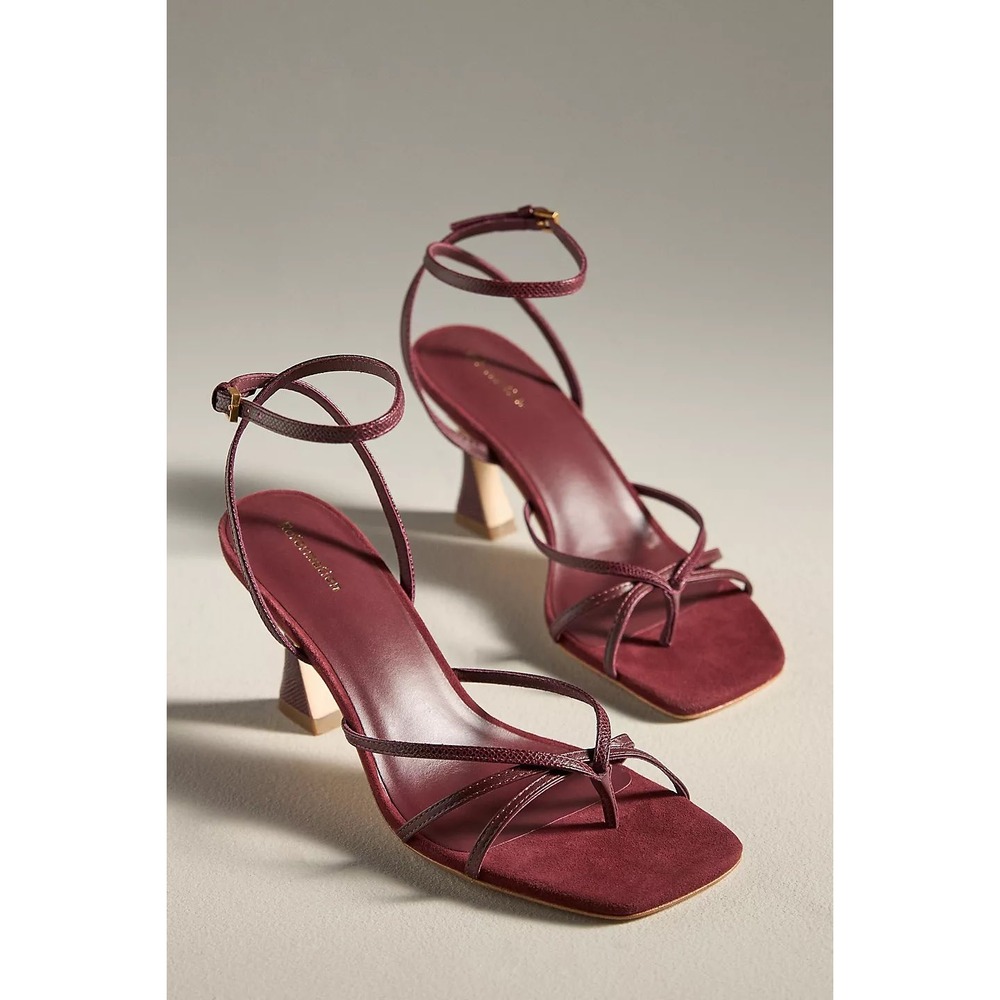 Reformation Gen Ankle-Strap Heels